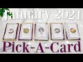 Whats Coming For You January 2021 (Psychic Reading / PICK A CARD)
