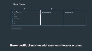 Calipsa New Feature Release Demo - User Management (Share clients)