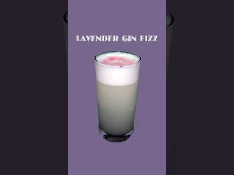 Make a Lavender Gin Fizz