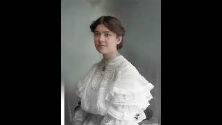 Colorized Photo of Ms. Hazel Park - Captured by George A. Locke