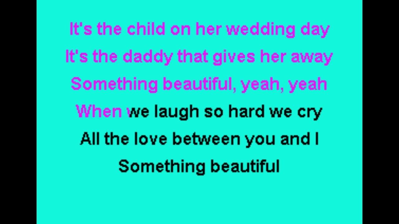 Newsboys something beautiful karaoke youtube