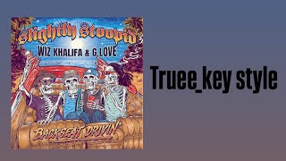 Slightly Stoopid, Wiz Khalifa & G. Love - Backseat Drivin' (truee_key style)
