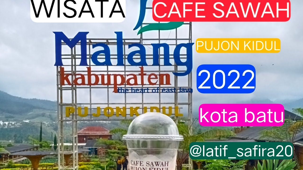 WISATA CAFE SAWAH PUJON KIDUL TERBARU 2022 FULL VIDIO REVIEW//HTM//LOKASI.