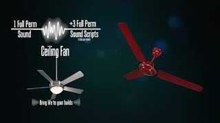 Fan sound effect | room ambience | ceiling fan sound | Normal fan sound | sleeping sound | fx