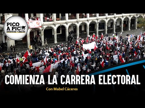 Comienza la carrera electoral | Pico a Pico con Mabel Cáceres