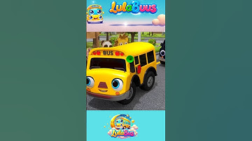 [1 MINUTE LOOP ] 🚍 Wheels on the Bus Sound Variations Remix 🎶 || Several Version | LullaBus #shorts