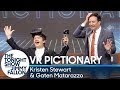 Virtual Reality Pictionary with Kristen Stewart, Gaten Matarazzo