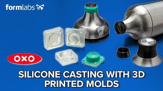 How to Create Silicone Parts with 3D Printed Molds