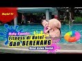 Lucunya Balita Fitness Treadmill dan Berenang sama Mommy di Kolam Renang yang besar banget.