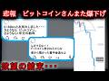 【2ch怖い話】【悲報】ビットコイン、化け物みたいな下落チャートwwww【ゆっくり】