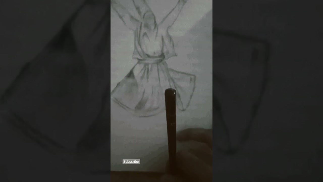 Sufi malang drawing 