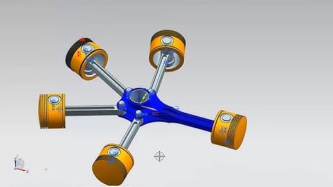 Design of Radial Engine sub assembly in NX software ⚙️class-6⚙️ NX tutorials.