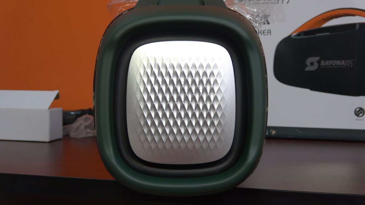 Sayona Wireless Party Waterproof 12000w Speaker With Microphone –