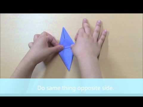 How To Make Origami Crane With English Subtitles Youtube