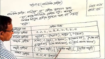 গাণিতিক প্রতীক (পর্ব-১) | পঞ্চম গণিত অধ্যায়-৪ || Five/PEC Math | Class 5 Math | Chapter 4 (Part-1)