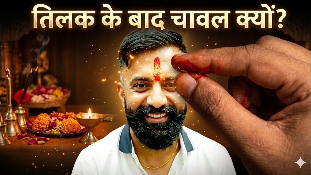 तिलक के बाद चावल ही क्यों लगाये जाते है 🤔 | By Rajveer Sir|| #viral #rajveersir #rajasthangk #gk 