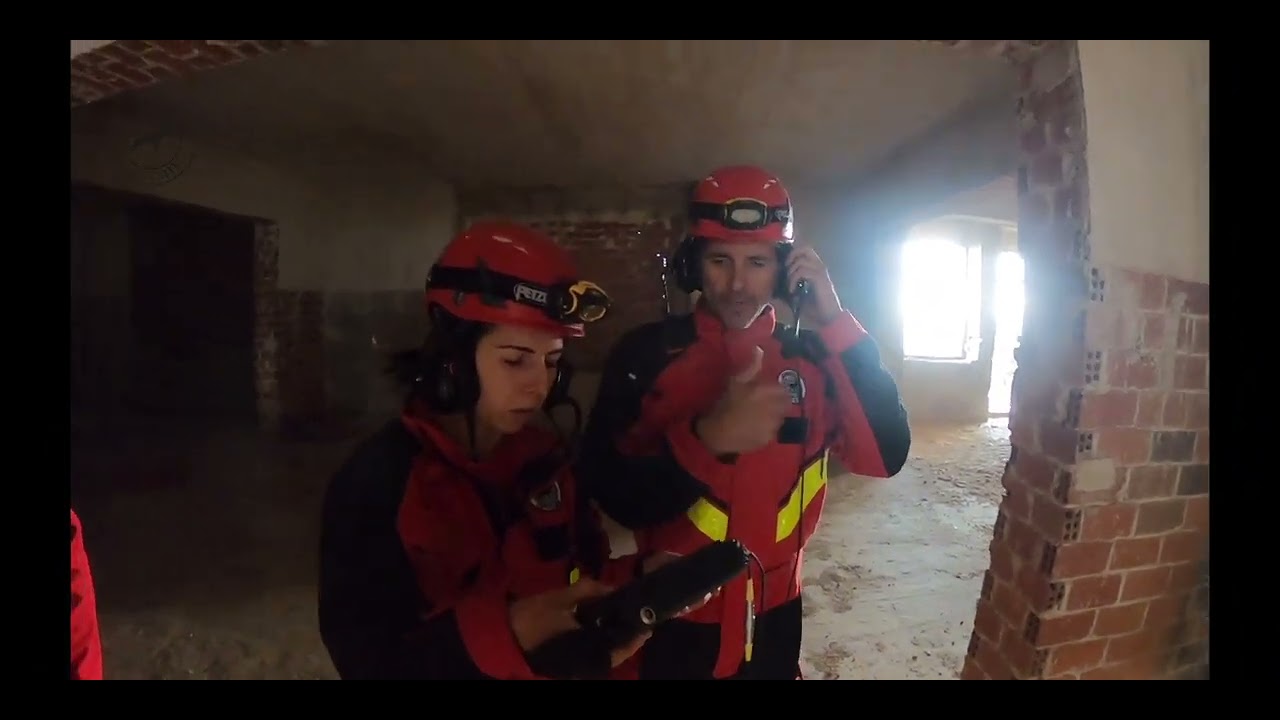 Búsqueda de víctimas con Leader SCAN MS1 y Leader HASTY MS. Bomberos GIRECAN.