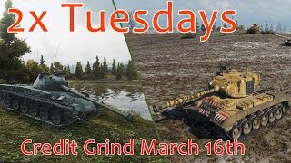 2x Tuesday Credit Grind - World of Tanks 9.14