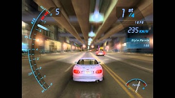 NFSU - gameplay - part 27 - RACE 21 - hard difficulty