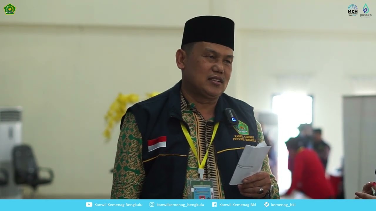 Kloter 3 Sampai! 423 Jemaah Disambut di Asrama Haji Bengkulu | Kanwil Kemenag Bengkulu