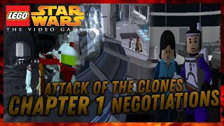 Lego Star Wars The Video Game: Jango We Meet Again (Attack Of The Clones, Chapter 1, Negotiations)