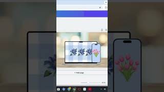 Create Digital Wallpapers With Canva | Canva Tutorial #shorts #phonewallpaper #desktopwallpaper