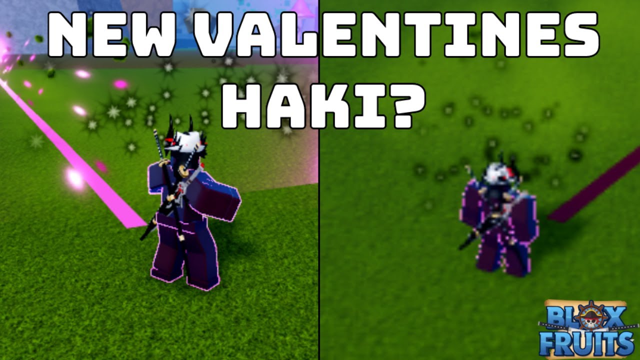 NEW ENHANCEMENT HAKI COLOUR FOR BLOX FRUITS VALENTINES EVENT!! Roblox