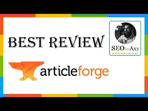 What is Article Forge