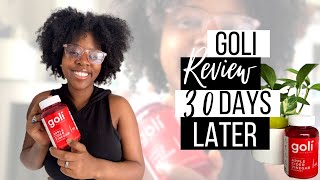 Goli Apple Cider Vinegar Gummies Review \/\/ 30 days Later