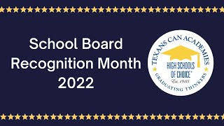 Happy School Board Recognition Month!