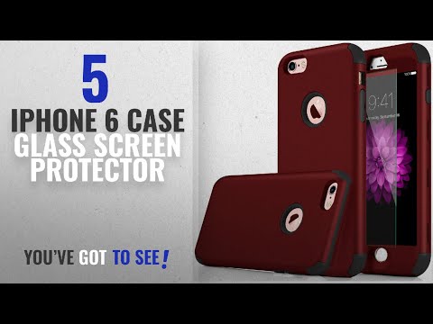 Top 5 IPhone 6 Case Glass Screen Protector [2018 Best Sellers]: iPhone 6s Case,Qusum 3-in-1