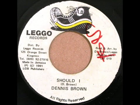 5073 DENNIS BROWN SHOULD I レゲエ レコード Dennis Brown – Should I – Vinyl (12