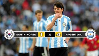 Argentina 🇦🇷 × 🇰🇷 South Korea | 4 × 1 | HIGHLIGHTS | All Goals | World Cup 2010