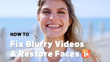 How to Fix Blurry Videos & Restore Faces Using AI  Video Enhancement Tools