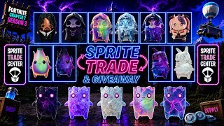 LIVE SPRITE TRADE & GIVEAWAYS