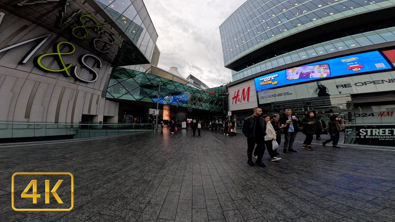 4K WALK AT LONDON'S STRATFORD WESTFIELD MALL