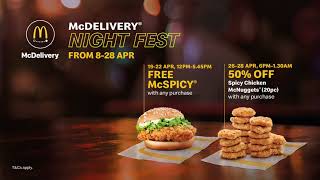 McDelivery® Night Fest is here! screenshot 2