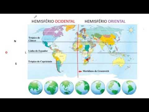 Vídeo: Quais São Os Continentes No Hemisfério Oriental Da Terra