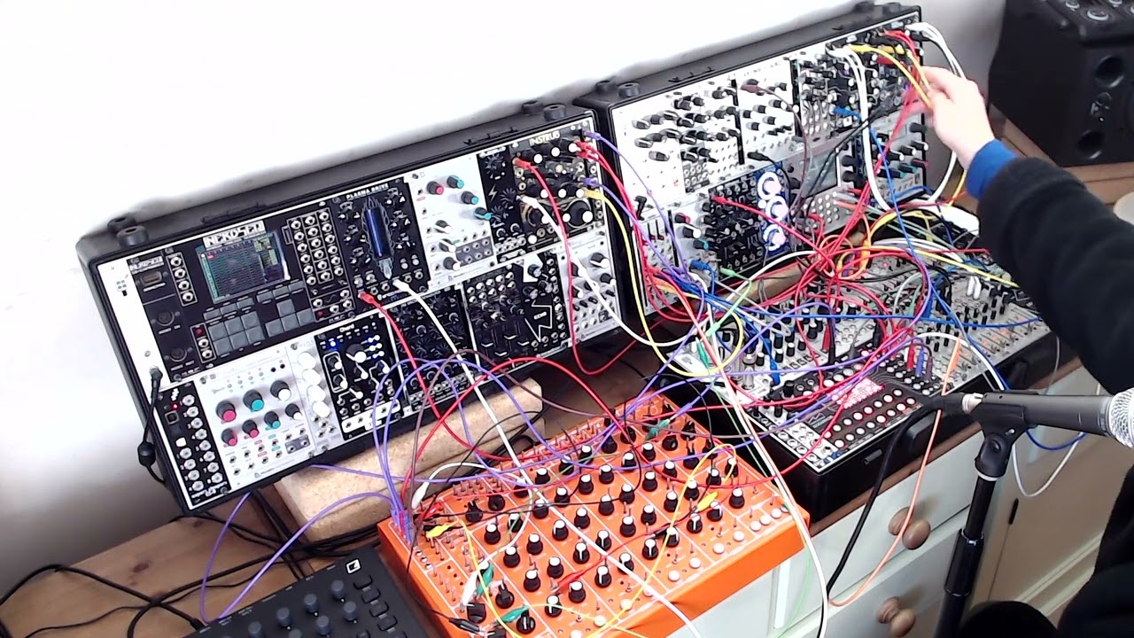 How to make ambient experimental music on a modular synth. Fried in the Field patch tutorial.