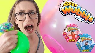 Trying Wubble Bubble Products!