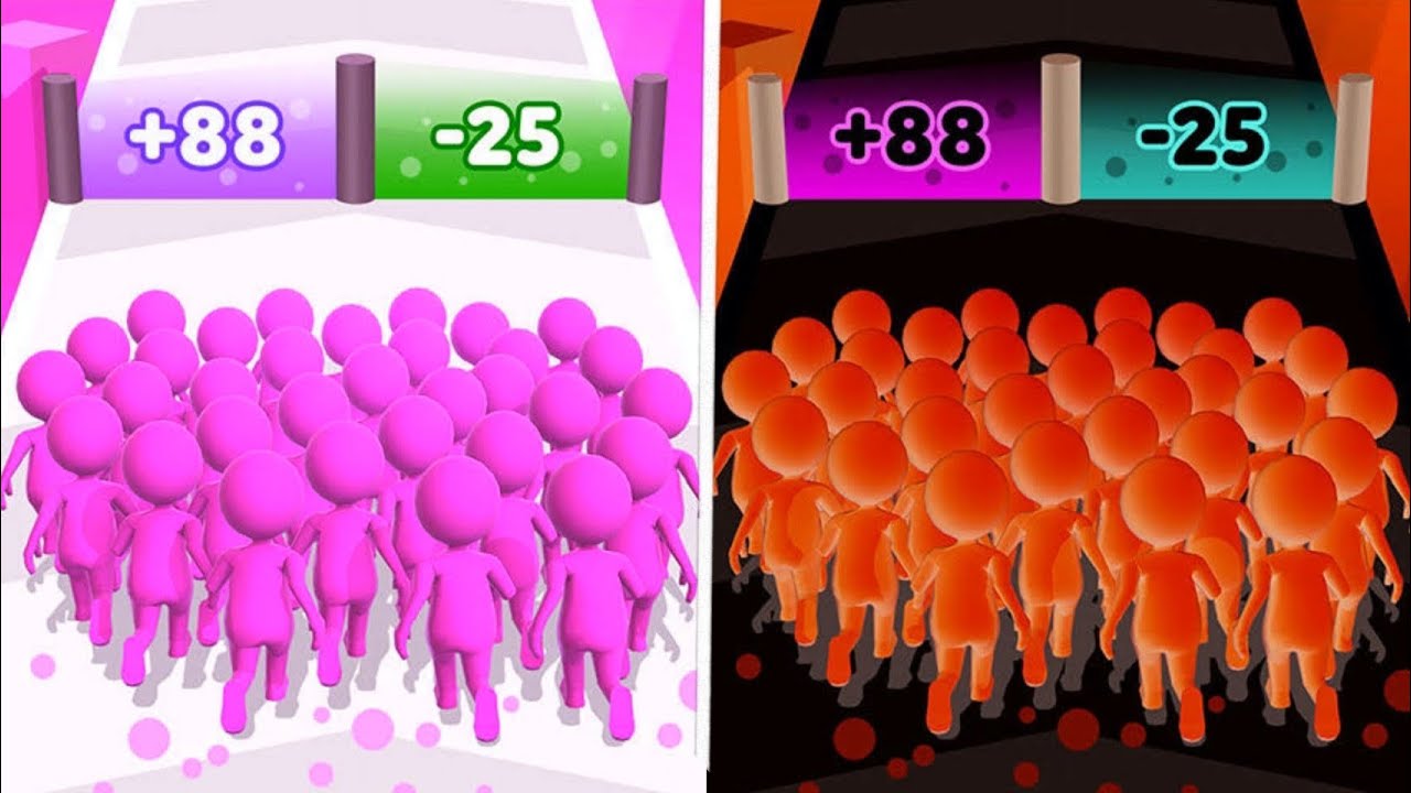 Count Master vs Reverse Video Colour Run walkthrough , iOS Android New ...