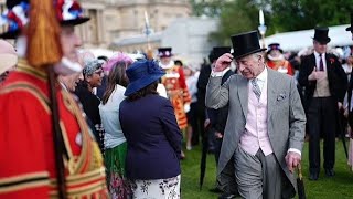 King Charles and Queen Camilla's Glamorous Garden Party at Buckingham Palace #royalfamily