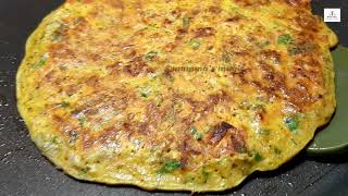 कम अंडे में बनाइये ढेर सारा आमलेट|Unique-Healthy Omelette Recipe|How to make omelette|Besan Omelette