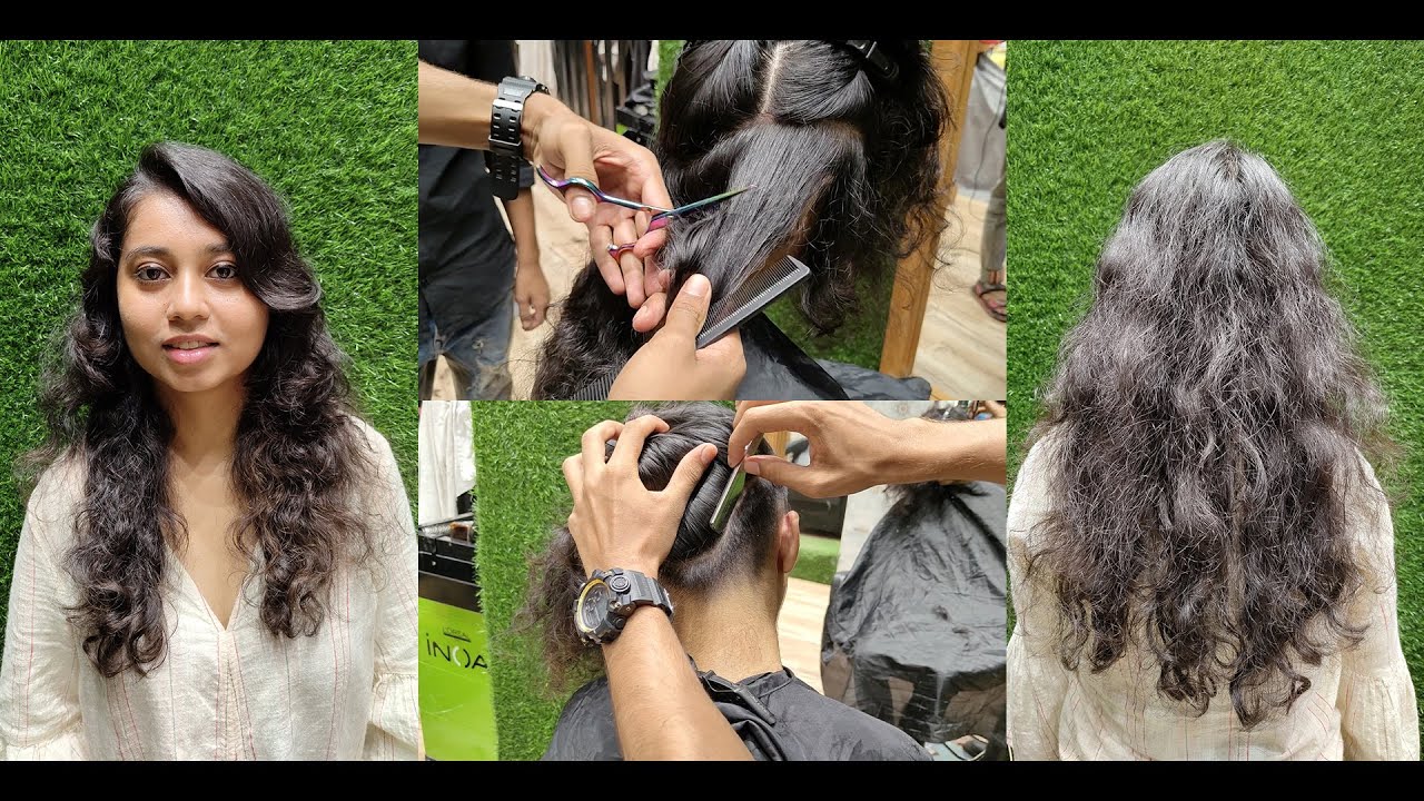 Mumbai's Girl Getting Undercut With Short Bob For New Look | Pineapple Salon