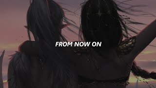 Video thumbnail of "The Features - From Now On (Lyrics)"