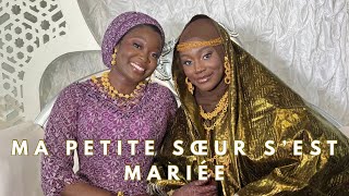 MA PETITE SŒUR S’EST MARIÉE ❤️😭. TROP ÉMOTION 