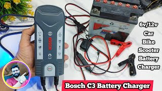 Battery Charger - Bosch C3 - 6 V:1,2 Ah -14 Ah and 12 V:1,2