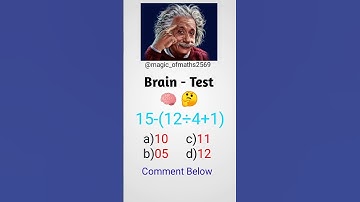 iQ test #shorts #maths #viralshorts #puzzle #ytshorts #mathquiz #iqtest #trending #magic_ofmaths2569
