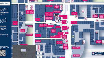 Wayfinding Interactive Kiosk, Web, and Mobile App