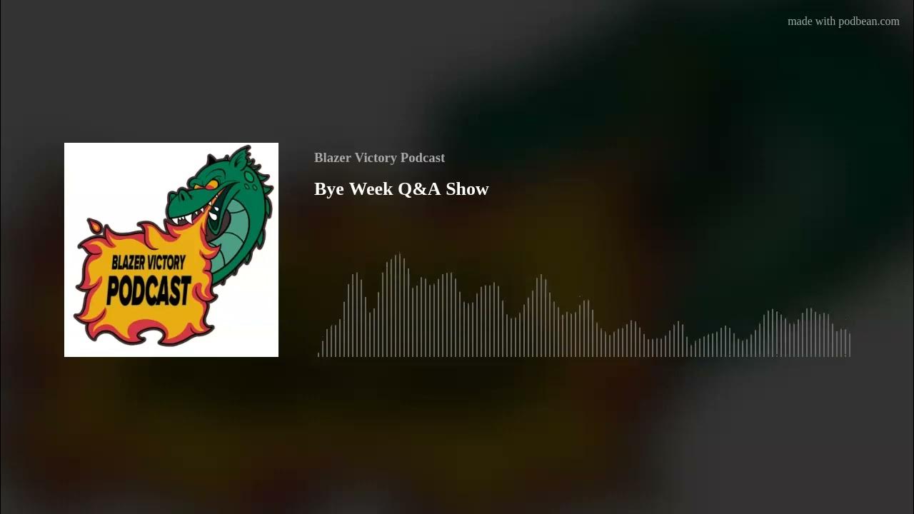 Bye Week Q&A Show YouTube